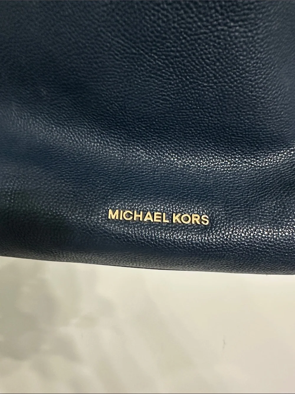 Michael Kors pebbled leather